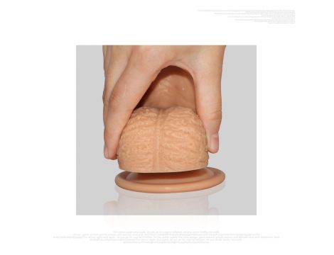 8.5'' Dual layered Platinum Silicone Cock - 14