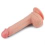 8.5'' Dual layered Platinum Silicone Cock - 3
