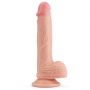 8.5'' Dual layered Platinum Silicone Cock - 8