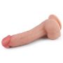 8'' Dual layered Platinum Silicone Cock - 2