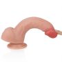 8'' Dual layered Platinum Silicone Cock - 4