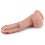 8'' Dual layered Platinum Silicone Cock - 11