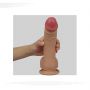 8'' Dual layered Platinum Silicone Cock - 13