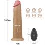8.0'' Dual Layered Platinum Silicone Rotator - 5