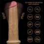 8.0'' Dual Layered Platinum Silicone Rotator - 17