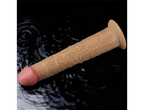 10'' Dual Layered Platinum Silicone Rotator - 14