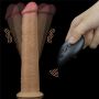 10'' Dual Layered Platinum Silicone Rotator - 18