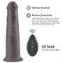 Dildo realistyczne dwuwarstwowe Lovetoy 20 cm obrotowe USB - 4