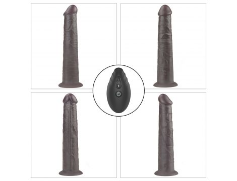 Dildo realistyczne Lovetoy dwuwarstwowe silikonowe 25 cm rotujące pilot - 2