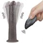 Dildo realistyczne Lovetoy dwuwarstwowe silikonowe 25 cm rotujące pilot - 10