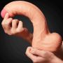 11"" Dual Layer Platinum Silicone Cock - 8