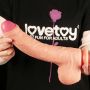 11"" Dual Layer Platinum Silicone Cock - 9