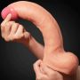 12"" Dual Layered Platinum Silicone Cock - 6
