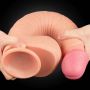 12"" Dual Layered Platinum Silicone Cock - 6
