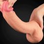 12"" Dual Layered Platinum Silicone Cock - 4
