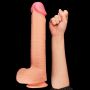 12"" Dual Layered Platinum Silicone Cock - 5