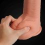 12"" Dual Layered Platinum Silicone Cock - 9