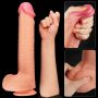 12"" Dual Layered Platinum Silicone Cock - 10