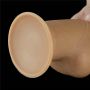 Dildo realistyczne dwuwarstwowe silikonowe z uchwytem Lovetoy 25cm - 13