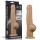 Dildo realistyczne dwuwarstwowe silikonowe Lovetoy z uchwytem 28 cm