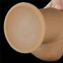 Dildo realistyczne dwuwarstwowe silikonowe z uchwytem Lovetoy 30 cm - 6