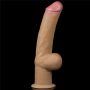 Dildo realistyczne dwuwarstwowe silikonowe z uchwytem Lovetoy 30 cm - 8