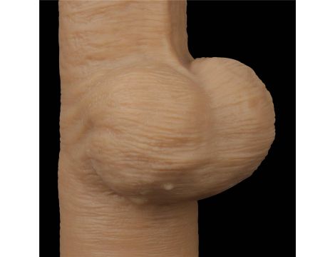 Dildo realistyczne dwuwarstwowe silikonowe z uchwytem Lovetoy 32 cm - 9