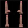 7'' Dual Layered Silicone Cock - 15
