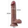 7.5'' Dual Layered Silicone Cock - 4
