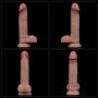 7.5'' Dual Layered Silicone Cock - 16