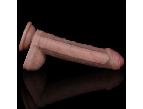 8'' Dual Layered Silicone Cock - 12