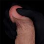 8.5'' Dual Layered Silicone Cock - 9
