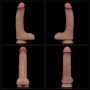 8.5'' Dual Layered Silicone Cock - 15