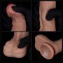 8.5'' Dual Layered Silicone Cock - 17