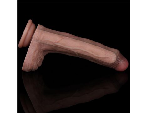 8.5'' Dual Layered Silicone Cock - 12