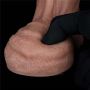 8.5'' Dual Layered Silicone Cock - 17