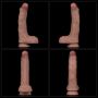 8.5'' Dual Layered Silicone Cock - 14
