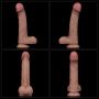 9'' Dual Layered Silicone Cock - 14