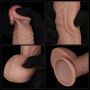 9'' Dual Layered Silicone Cock - 16