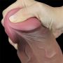 7.0'' Dual Layered Platinum Silicone Cock - 9