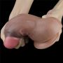 7.0'' Dual Layered Platinum Silicone Cock - 11