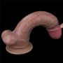 10.5'' Dual Layered Platinum Silicone Cock - 13