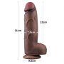 12"""" Dual Layered Silicone Cock XXL - 2