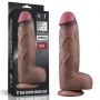 12"""" Dual Layered Silicone Cock XXL - 12