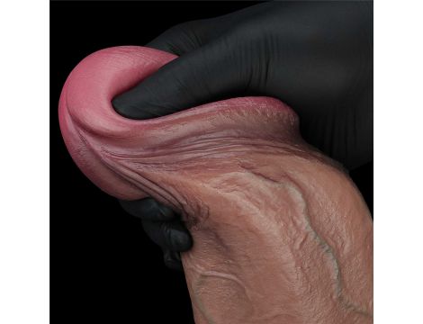 13"""" Dual Layered Silicone Cock XXL - 13