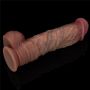 10.5'' Dual Layered Silicone Cock XXL - 7