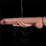 14.5'' Dual Layered Bendable Silicone Cock XXL(Flesh) - 19