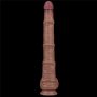 16'' Dual Layered Bendable Silicone Cock XXL(Flesh) - 6