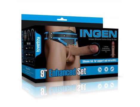 Ingen 9'' Enhanced Set L/XL/2XL (Flesh) - 2