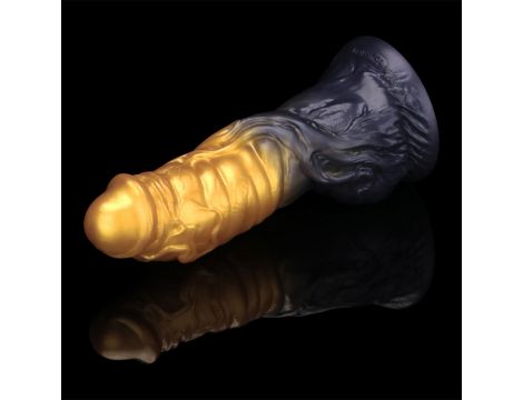7.5'' Dual Density Silicone Inflatable Dildo - 11